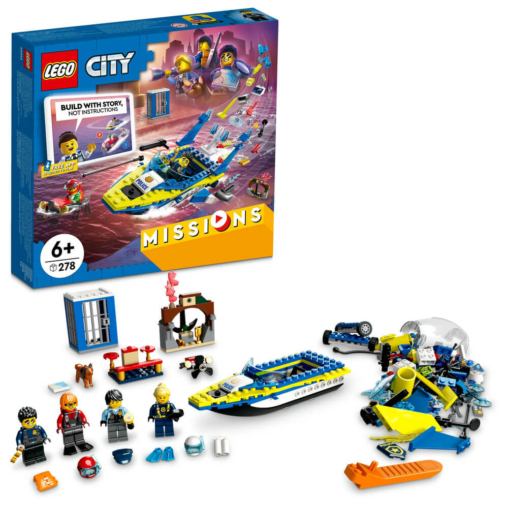 LEGO City 60355 Water Police Detective Missions - Brick Store