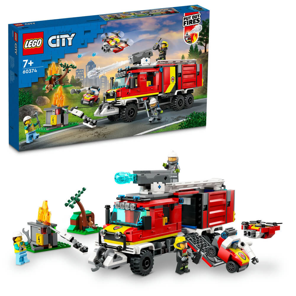 LEGO City 60374 Fire Command Unit - Brick Store