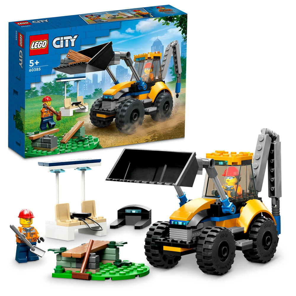 LEGO City 60385 Construction Digger - Brick Store