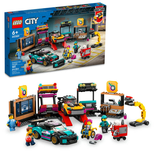LEGO City 60389 Custom Car Garage - Brick Store