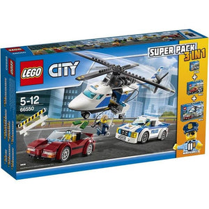 LEGO City 66550 City Police Super Pack 3-in-1 - Brick Store