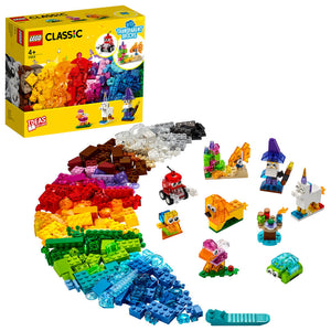 LEGO Classic 11013 Creative Transparent Bricks - Brick Store