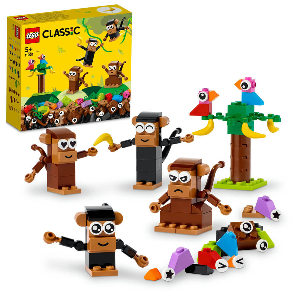 LEGO Classic 11031 Creative Monkey Fun - Brick Store