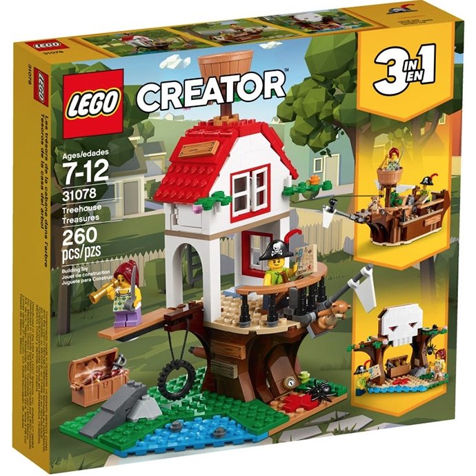 LEGO Creator 3-in-1 31078 Tree House Treasures - Brick Store
