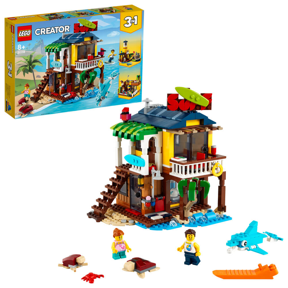 LEGO Creator 3-in-1 31118 Surfer Beach House - Brick Store
