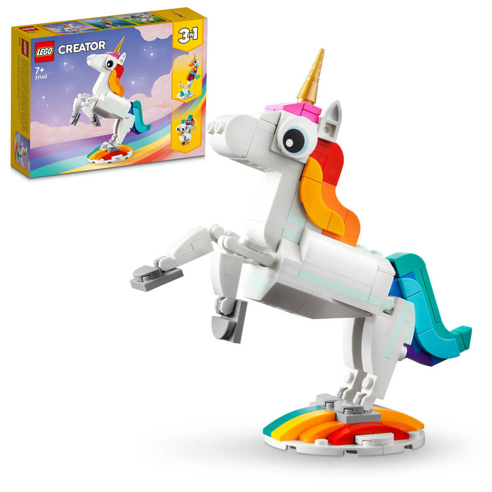 LEGO Creator 3-in-1 31140 Magical Unicorn - Brick Store