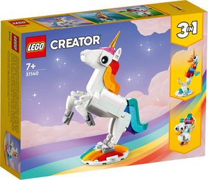 LEGO Creator 3-in-1 31140 Magical Unicorn - Brick Store