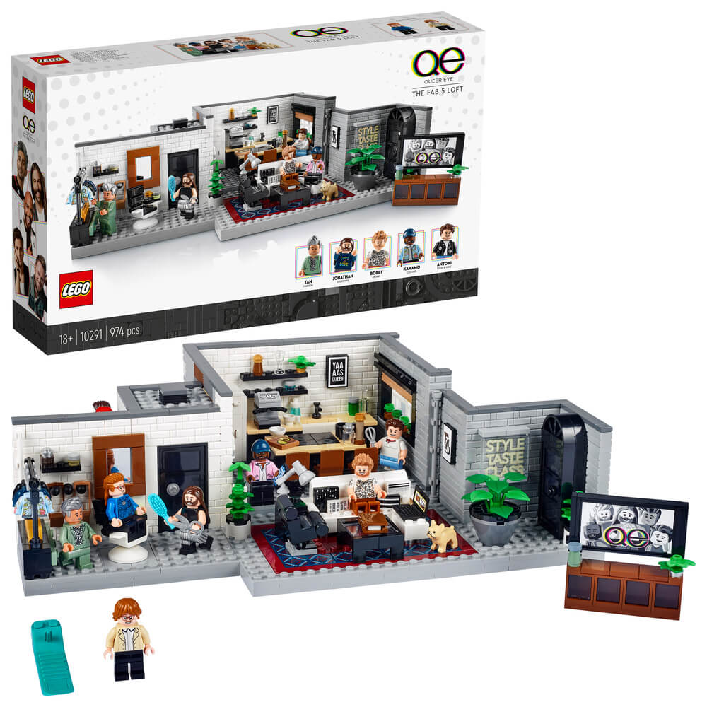 LEGO Creator Expert 10291 Queer Eye – The Fab 5 Loft - Brick Store
