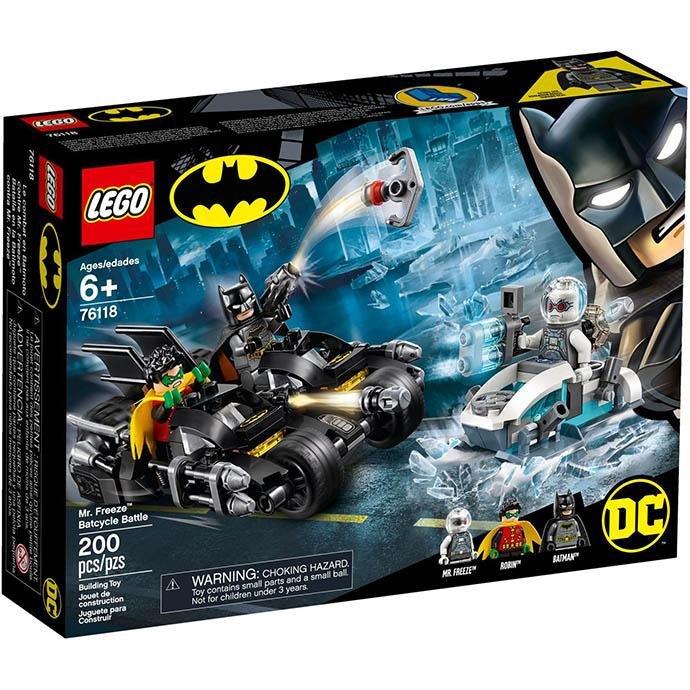 LEGO DC 76118 Mr. Freeze Batcycle Battle - Brick Store