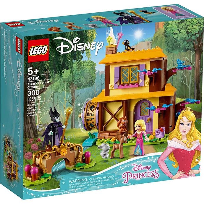 LEGO Disney 43188 Aurora's Forest Cottage - Brick Store