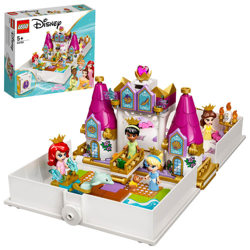 LEGO Disney 43193 Ariel, Belle, Cinderella and Tiana's Storybook Adventures - Brick Store