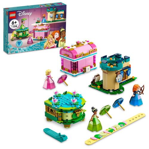 LEGO Disney 43203 Aurora, Merida and Tiana’s Enchanted Creations - Brick Store