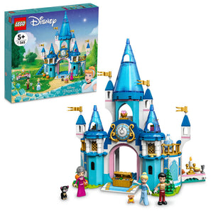 LEGO Disney 43206 Cinderella and Prince Charming's Castle - Brick Store