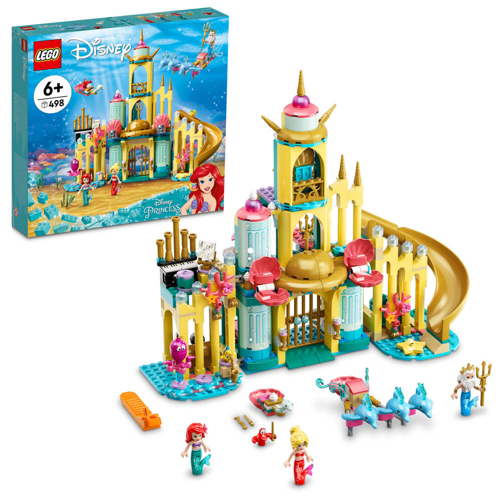 LEGO Disney 43207 Ariel's Underwater Palace - Brick Store