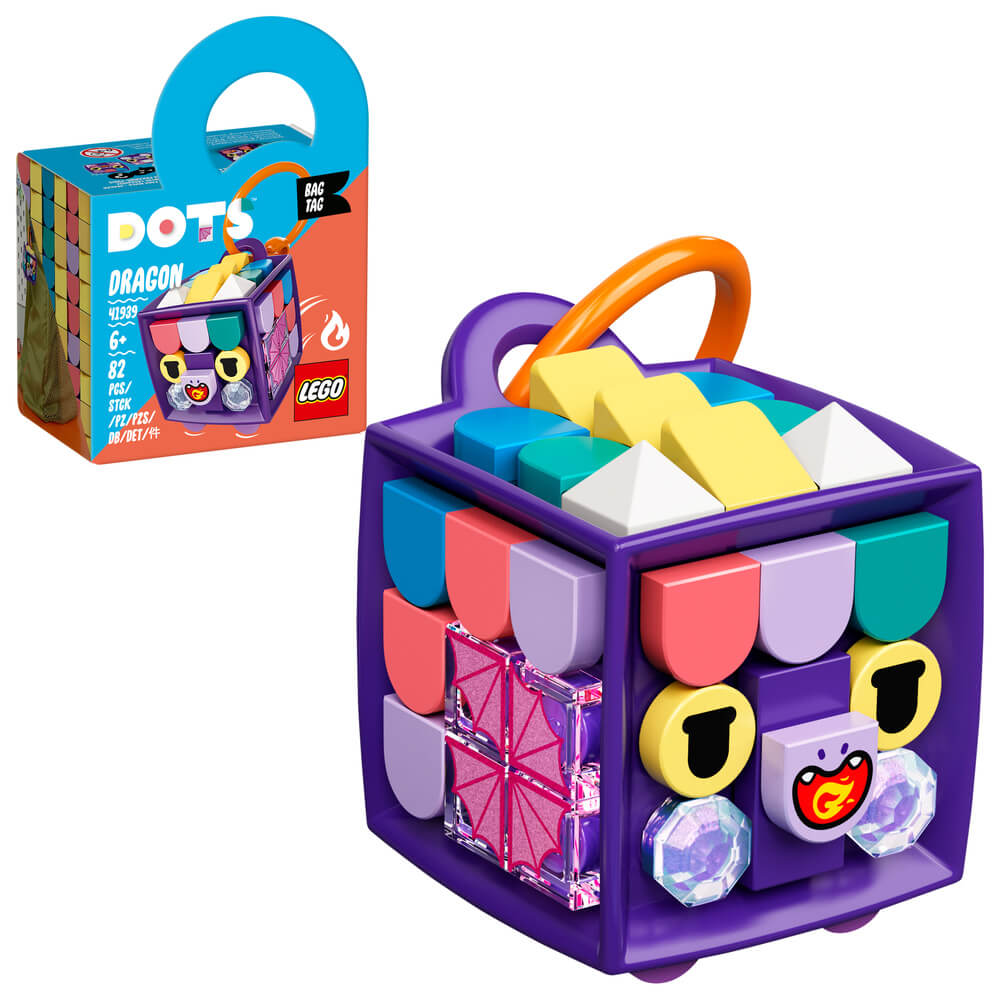 LEGO DOTS 41939 Bag Tag Dragon - Brick Store