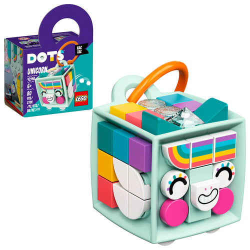 LEGO DOTS 41940 Bag Tag Unicorn - Brick Store