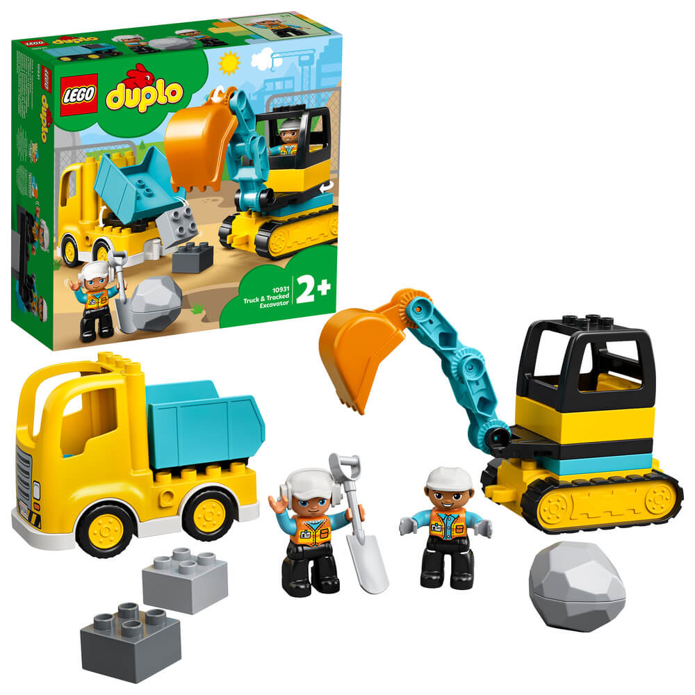 LEGO DUPLO 10931 Truck & Tracked Excavator - Brick Store