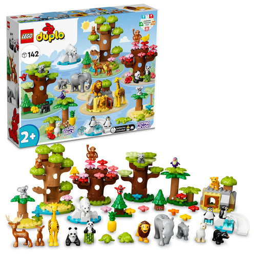 LEGO DUPLO 10975 Wild Animals of the World - Brick Store