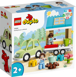 LEGO DUPLO 10986 Family House on Wheels - Brick Store