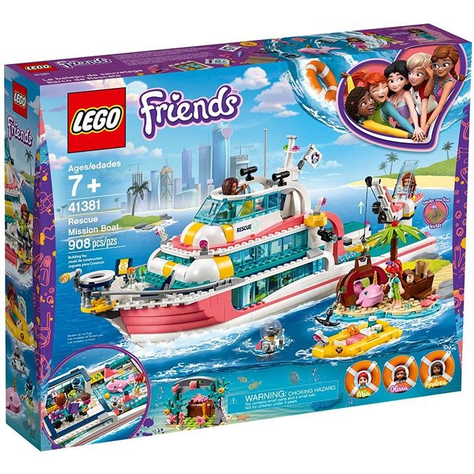 LEGO Friends 41381 Rescue Mission Boat - Brick Store