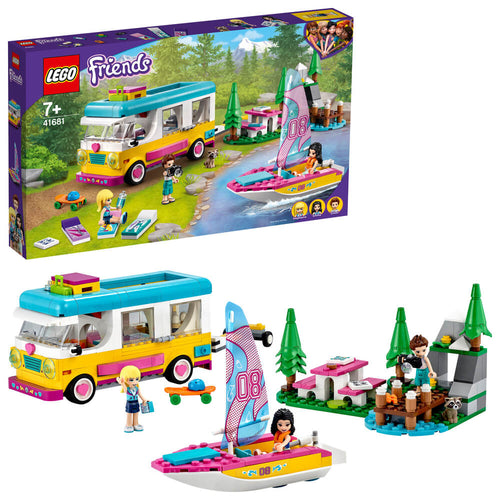 LEGO Friends 41681 Forest Camper Van and Sailboat - Brick Store
