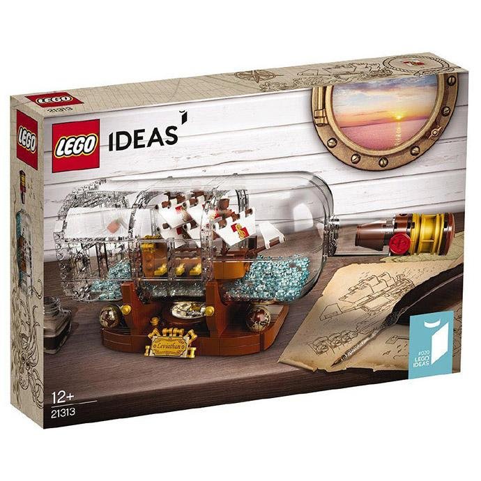 LEGO Ideas 21313 Ship in a Bottle - Brick Store
