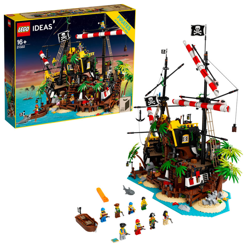 LEGO Ideas 21322 Pirates of Barracuda Bay Brick Store NZ