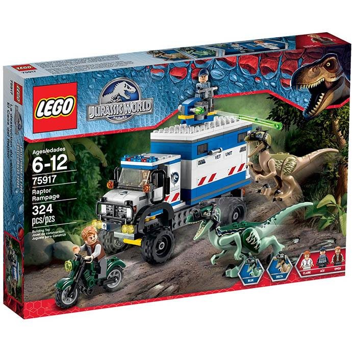 LEGO Jurassic World 75917 Raptor Rampage - Brick Store