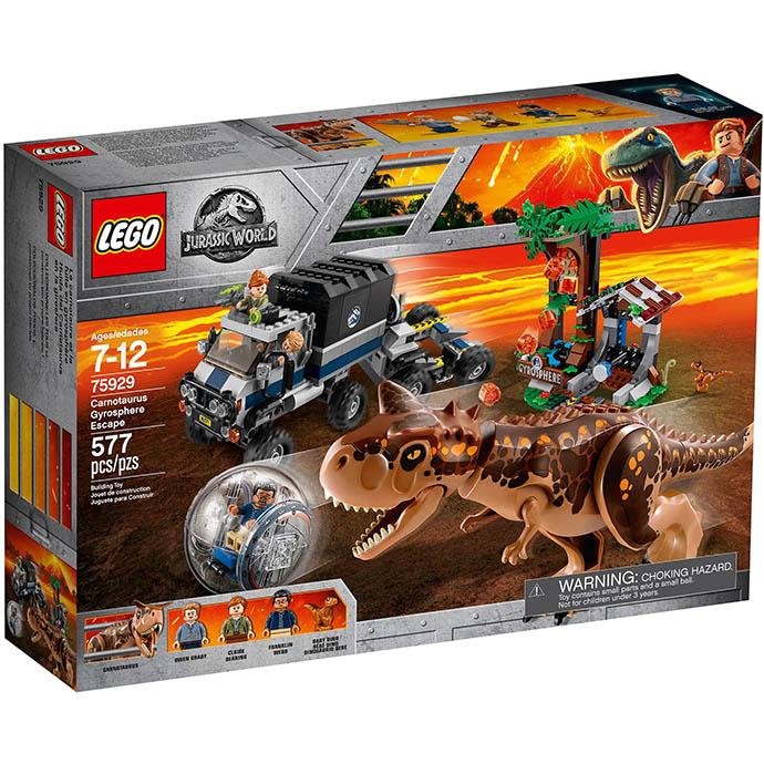 LEGO Jurassic World 75929 Carnotaurus Gyrosphere Escape - Brick Store