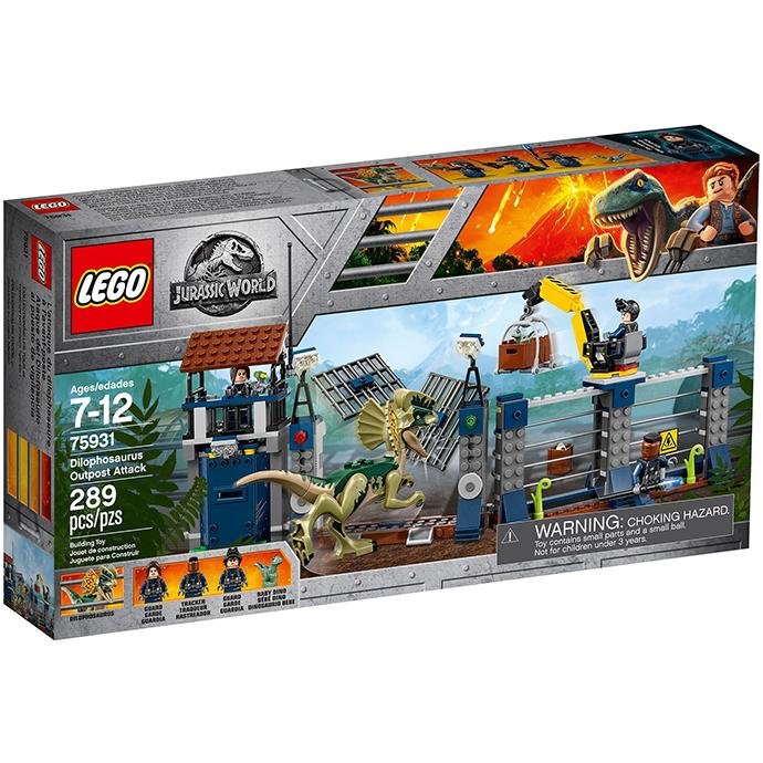 LEGO Jurassic World 75931 Dilophosaurus Outpost Attack - Brick Store