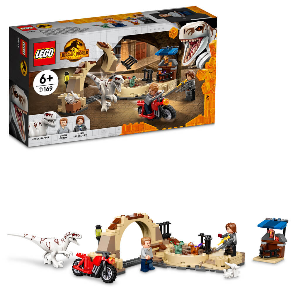 LEGO Jurassic World 76945 Atrociraptor Dinosaur: Bike Chase - Brick Store