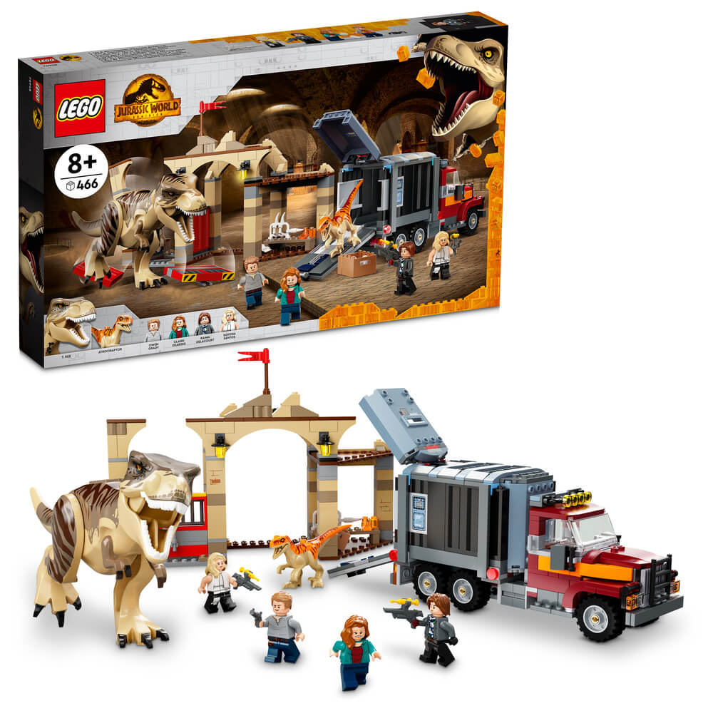 LEGO Jurassic World 76948 T. rex & Atrociraptor Dinosaur Breakout - Brick  Store NZ