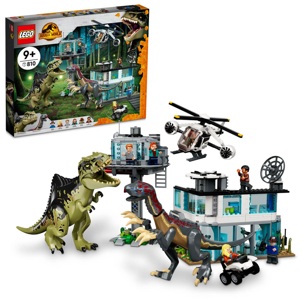LEGO Jurassic World 76949 Giganotosaurus & Therizinosaurus Attack - Brick Store