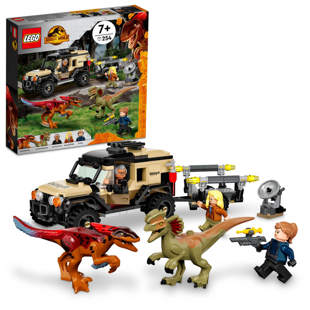 LEGO Jurassic World 76951 Pyroraptor & Dilophosaurus Transport - Brick Store
