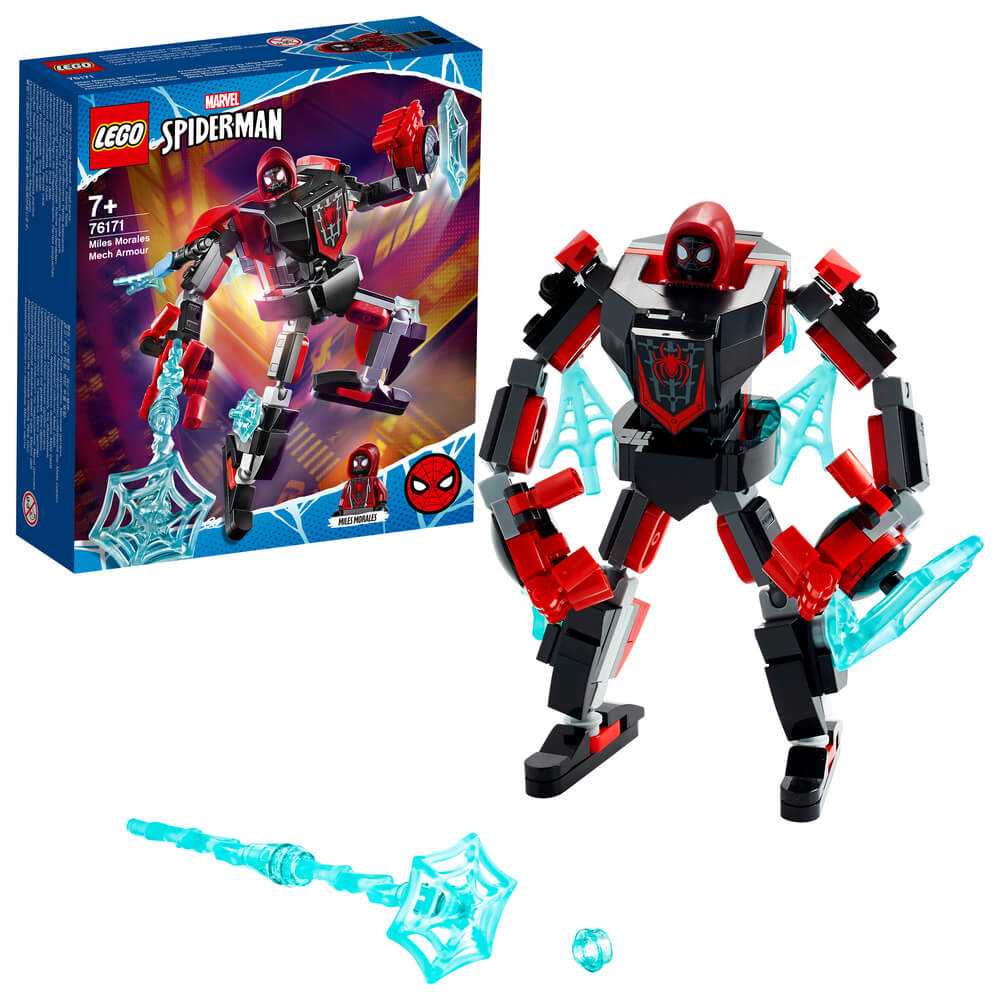 LEGO Marvel 76171 Miles Morales Mech Armour - Brick Store