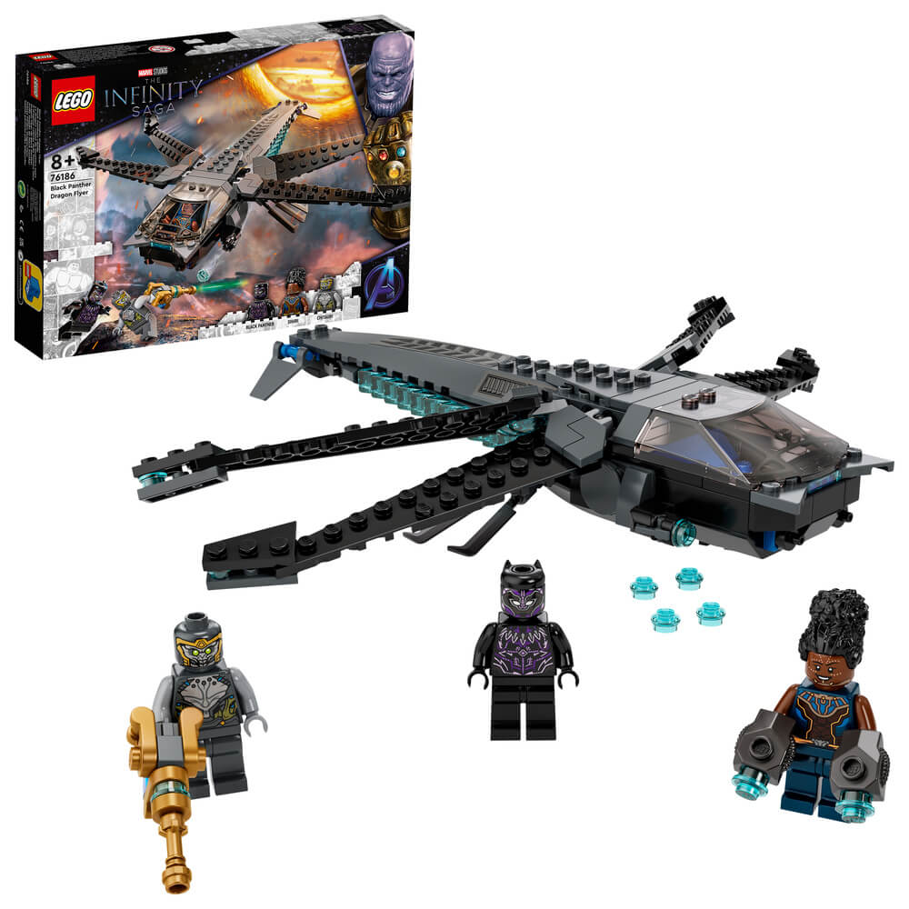 LEGO Marvel 76186 Black Panther Dragon Flyer - Brick Store