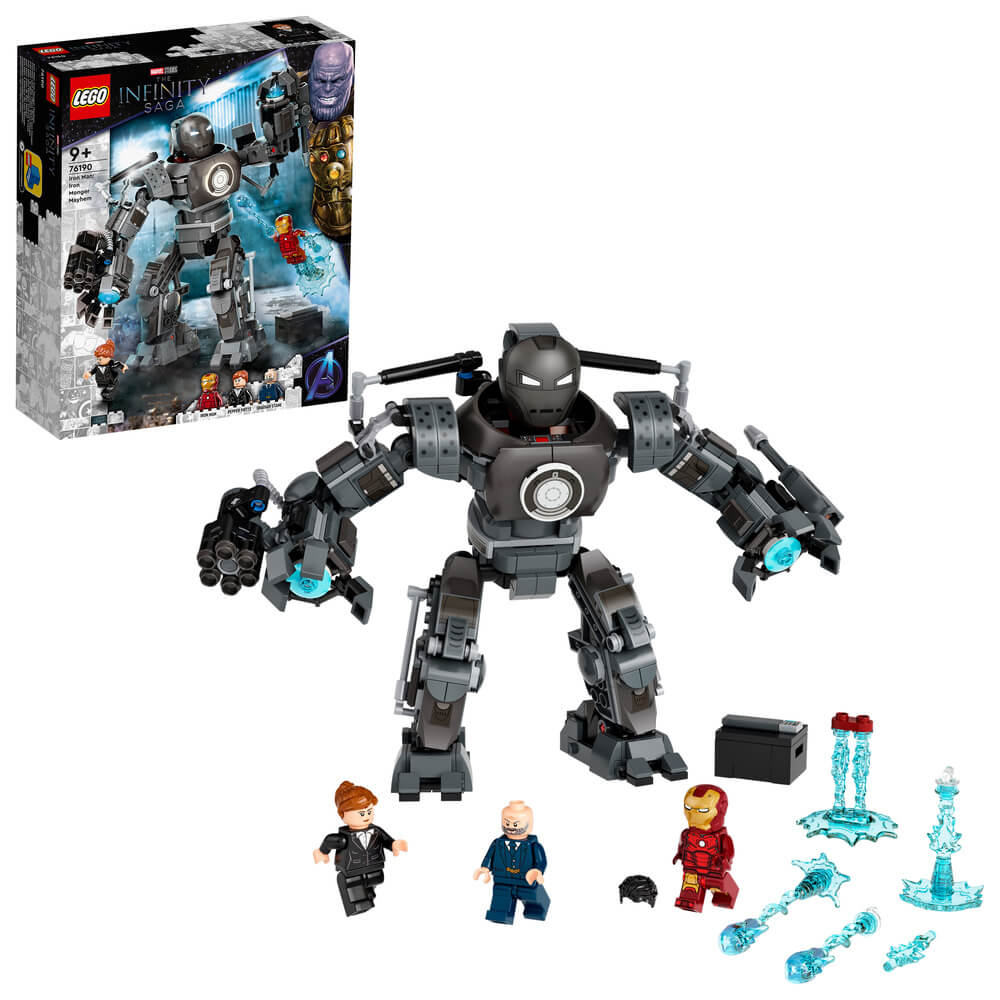 LEGO Marvel 76190 Iron Man: Iron Monger Mayhem - Brick Store