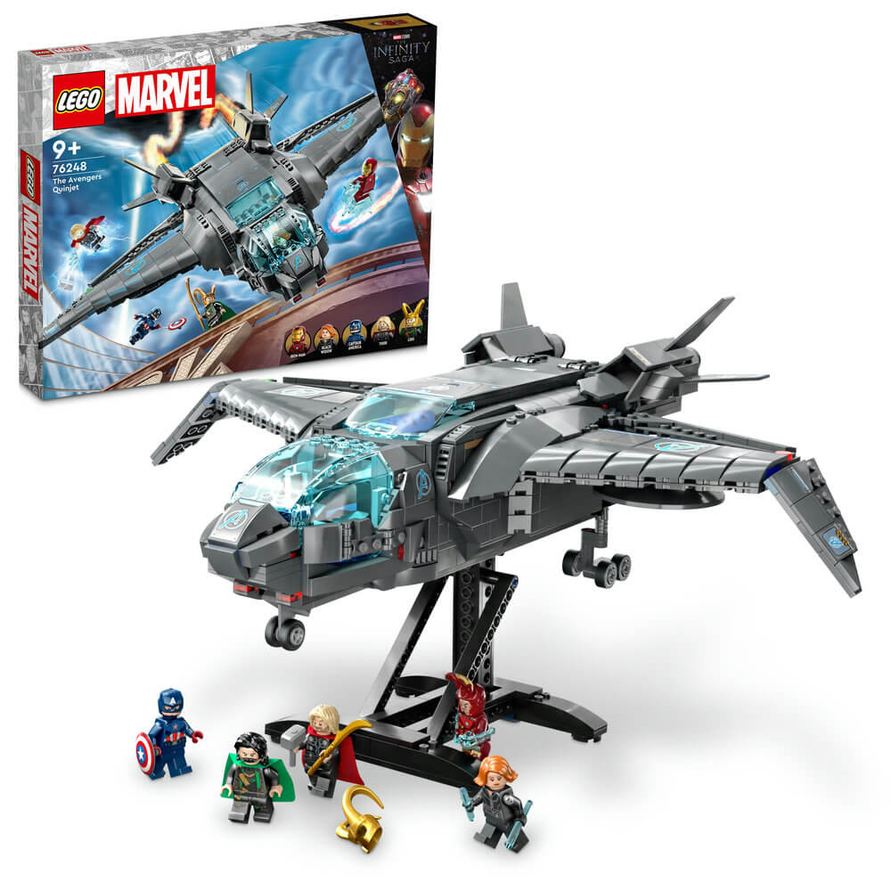 LEGO Marvel 76248 The Avengers Quinjet - Brick Store