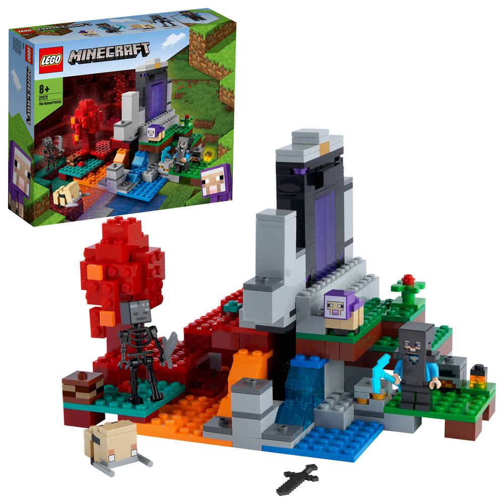 LEGO Minecraft 21172 The Ruined Portal - Brick Store