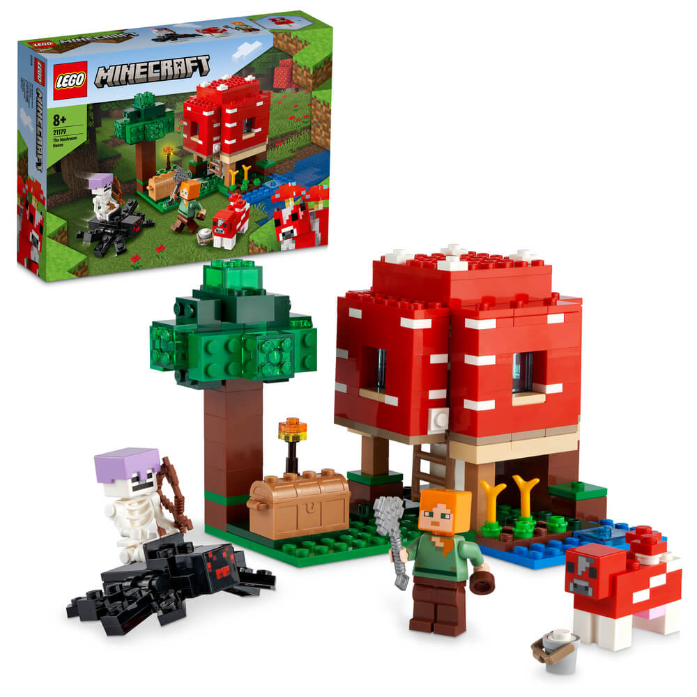 LEGO Minecraft 21179 The Mushroom House - Brick Store