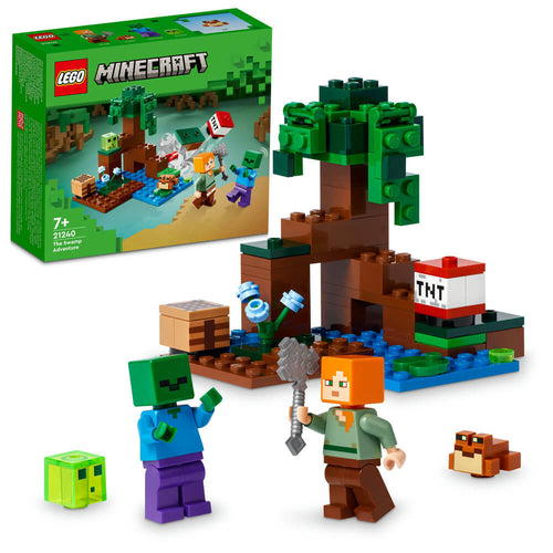 LEGO Minecraft 21240 The Swamp Adventure - Brick Store