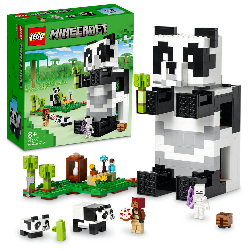 LEGO Minecraft 21245 The Panda Haven - Brick Store