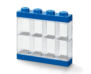 LEGO Minifigure Display Case 8 Blue