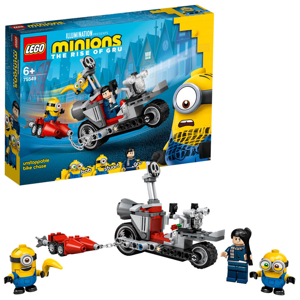 LEGO Minions 75549 Unstoppable Bike Chase - Brick Store