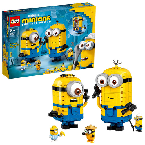 LEGO Minions 75551 Brick-built Minions and their Lair - Brick Store