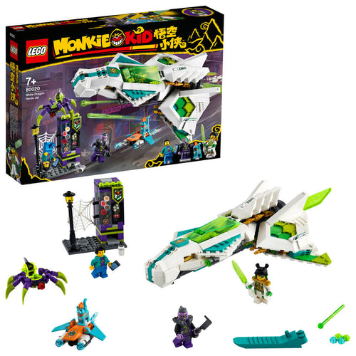 LEGO Monkie Kid 80020 White Dragon Horse Jet - Brick Store