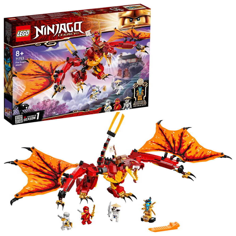 LEGO NINJAGO 71753 Fire Dragon Attack - Brick Store