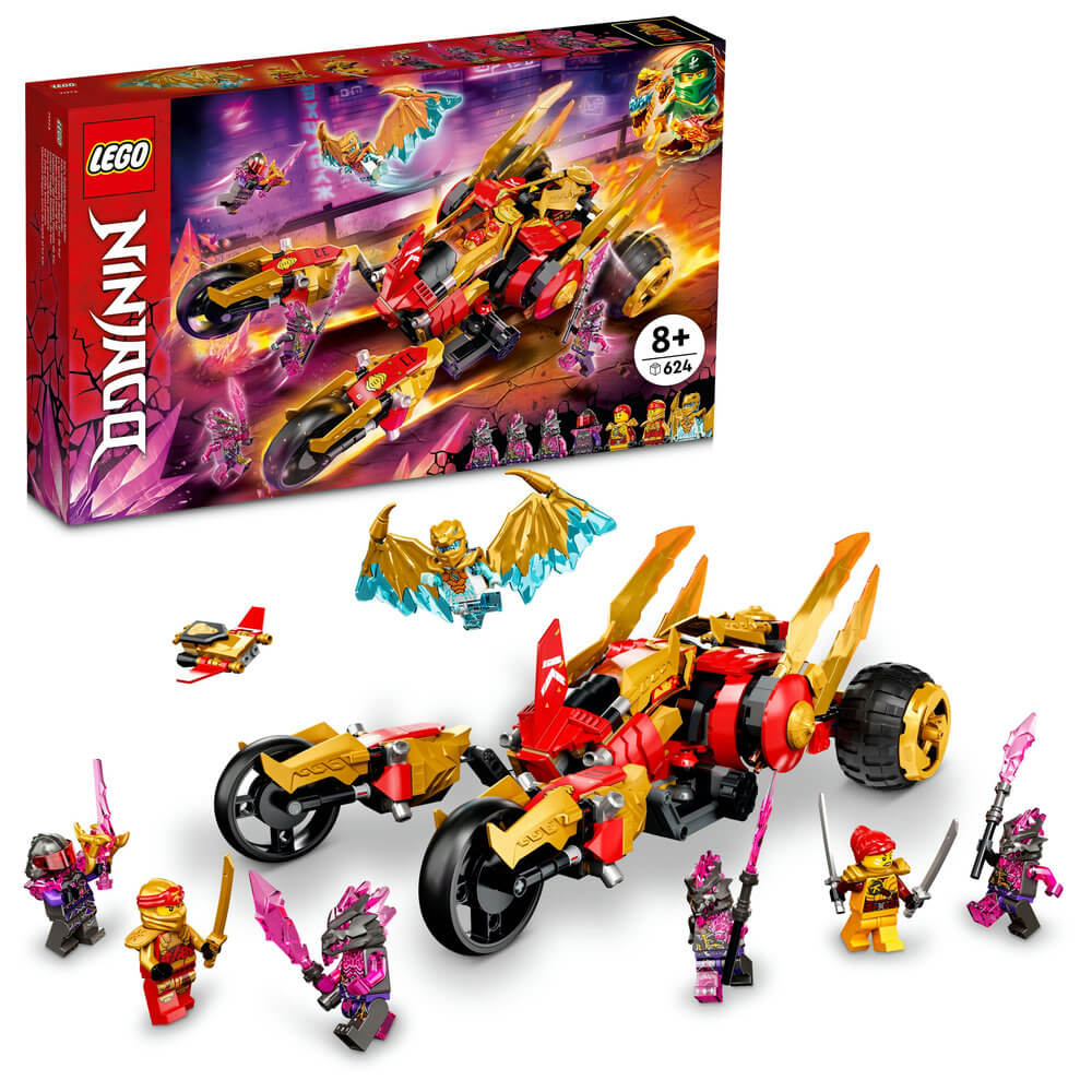 LEGO NINJAGO 71773 Kai’s Golden Dragon Raider - Brick Store