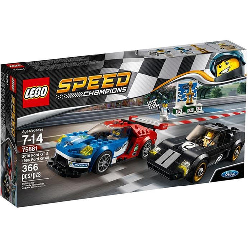 LEGO Speed Champions 75881 2016 Ford GT & 1966 Ford GT40 - Brick Store