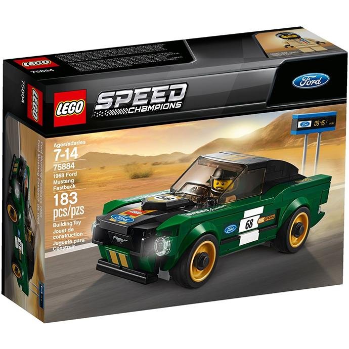 LEGO Speed Champions 75884 1968 Ford Mustang Fastback - Brick Store